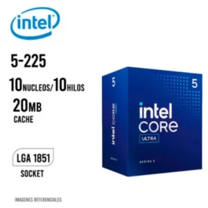 PROCESADOR INTEL CORE ULTRA 5 225 4.9GHZ - 20MB (BX80768225) LGA 1851